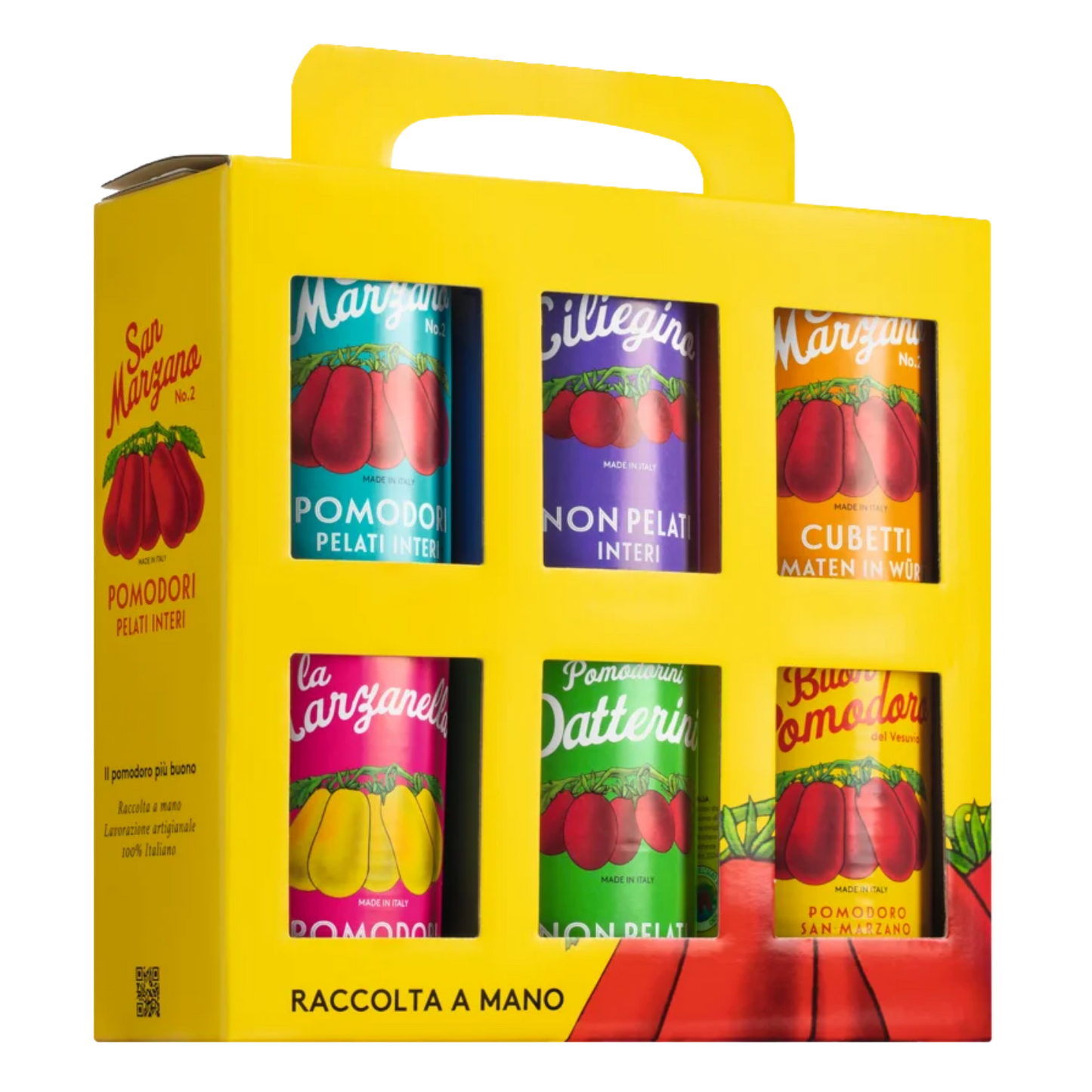 „Vintage" Träger Tomaten Geschenkset (6 x 400 g)
