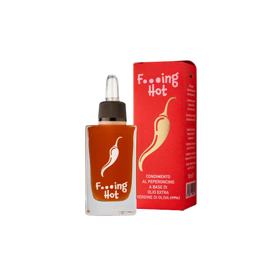 Hochwertiges scharfes italienisches Würzöl mit Chilli-Geschmack. Perfekt für Liebhaber von Schärfe, die ihren Gerichten das gewisse Etwas verleihen möchten.