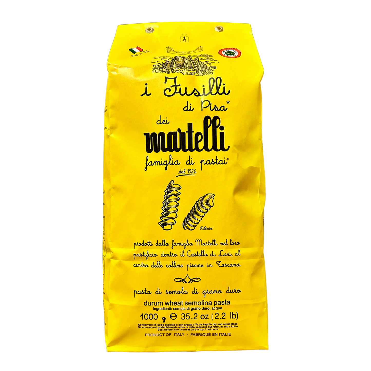 i Fusilli di Pisa dei Martelli