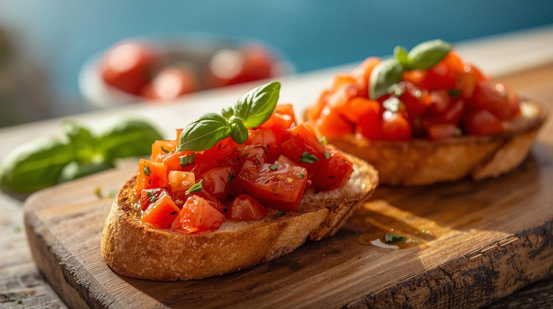Bruschetta al Pomodoro e Basilico