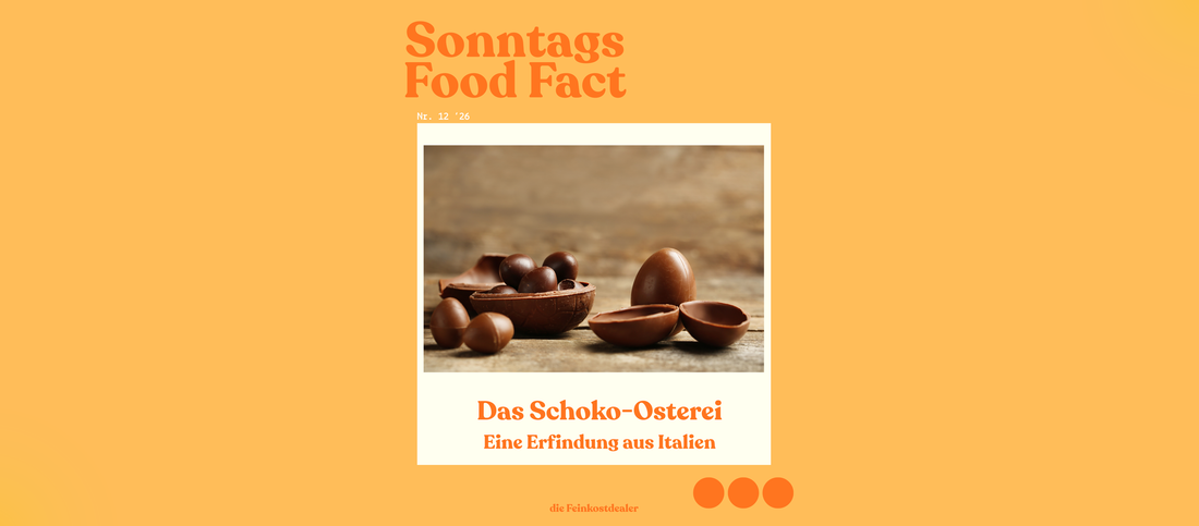 Das Schokoladen-Osterei: Eine Erfindung aus Italien