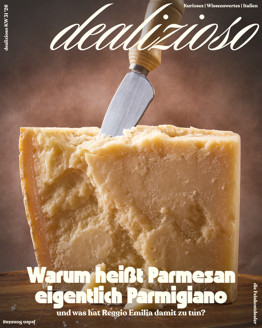 Warum heißt Parmesan eigentlich Parmigiano