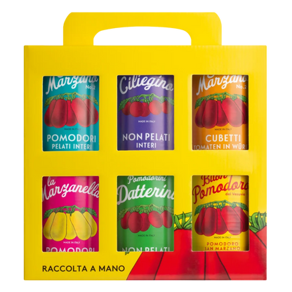 „Vintage" Träger Tomaten Geschenkset (6 x 400 g)