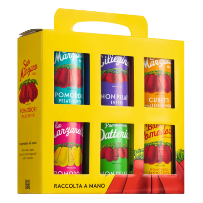 „Vintage" Träger Tomaten Geschenkset (6 x 400 g)