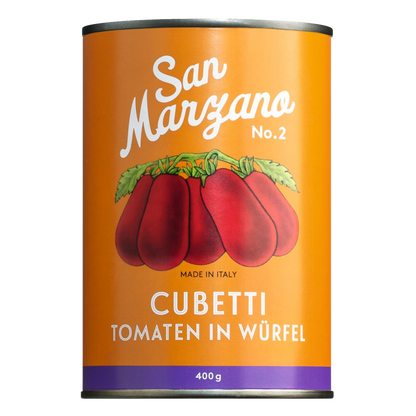 Cubetti gewürfelte Tomaten ,Vintage'