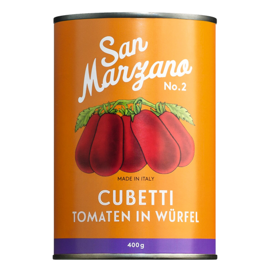 Cubetti gewürfelte Tomaten ,Vintage'