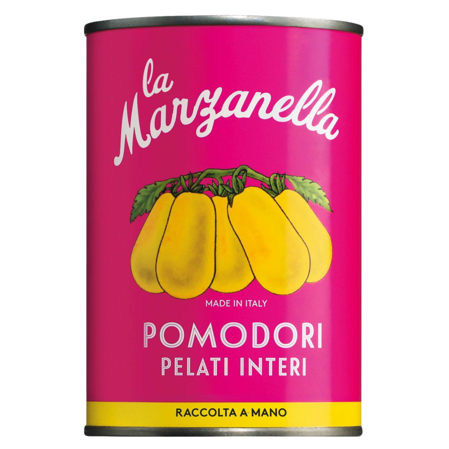 Gelbe Pomodori aus Süditalien im eigenen Saft bereichern leichte Pastasaucen, Fisch- und Fleischgerichte sowie feine Gemüsespeisen.