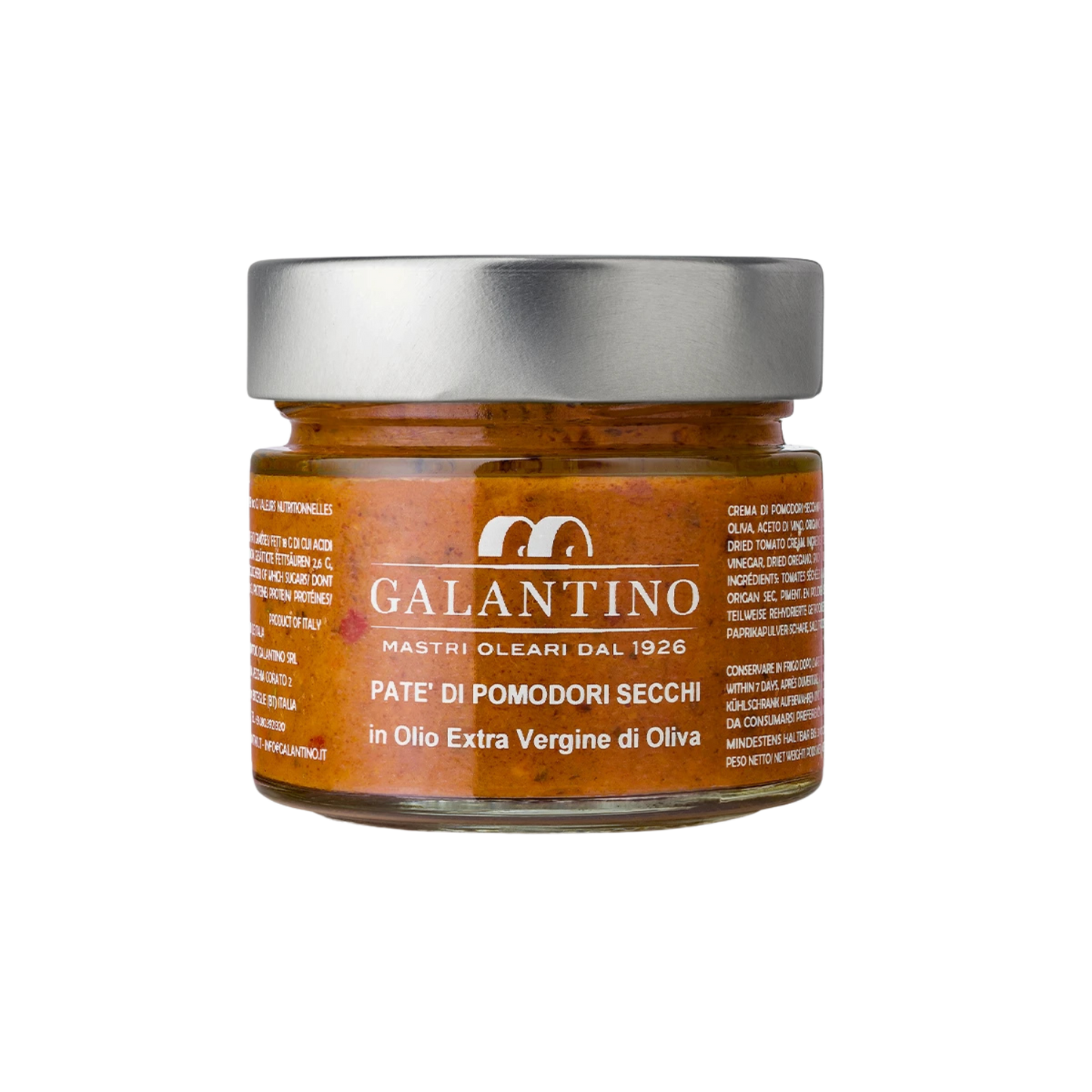 Paste aus getrockneten Tomaten