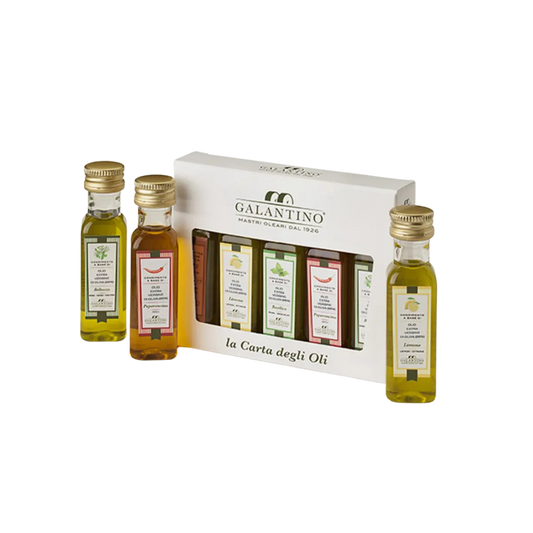 Olivenöl und Würzöl Geschenkset 5 x 20 ml
