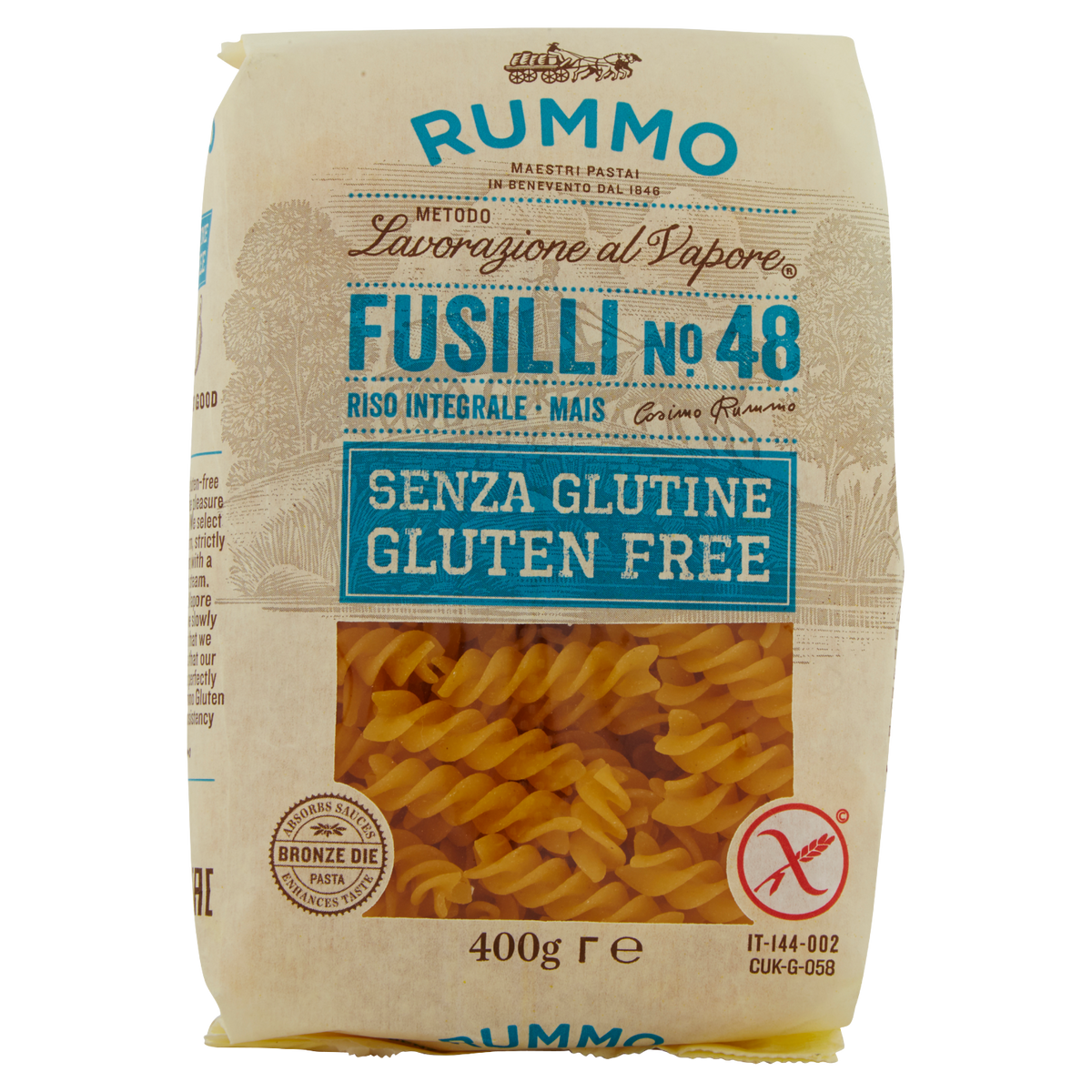Rummo Pasta Fusilli N°48 glutenfrei