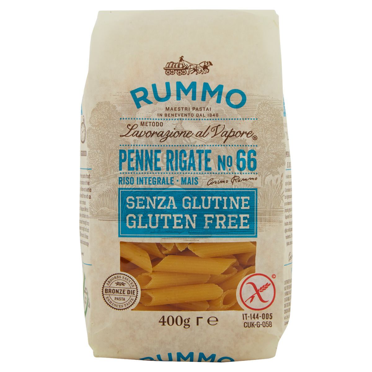 Rummo Pasta Penne Rigate N°66 glutenfrei