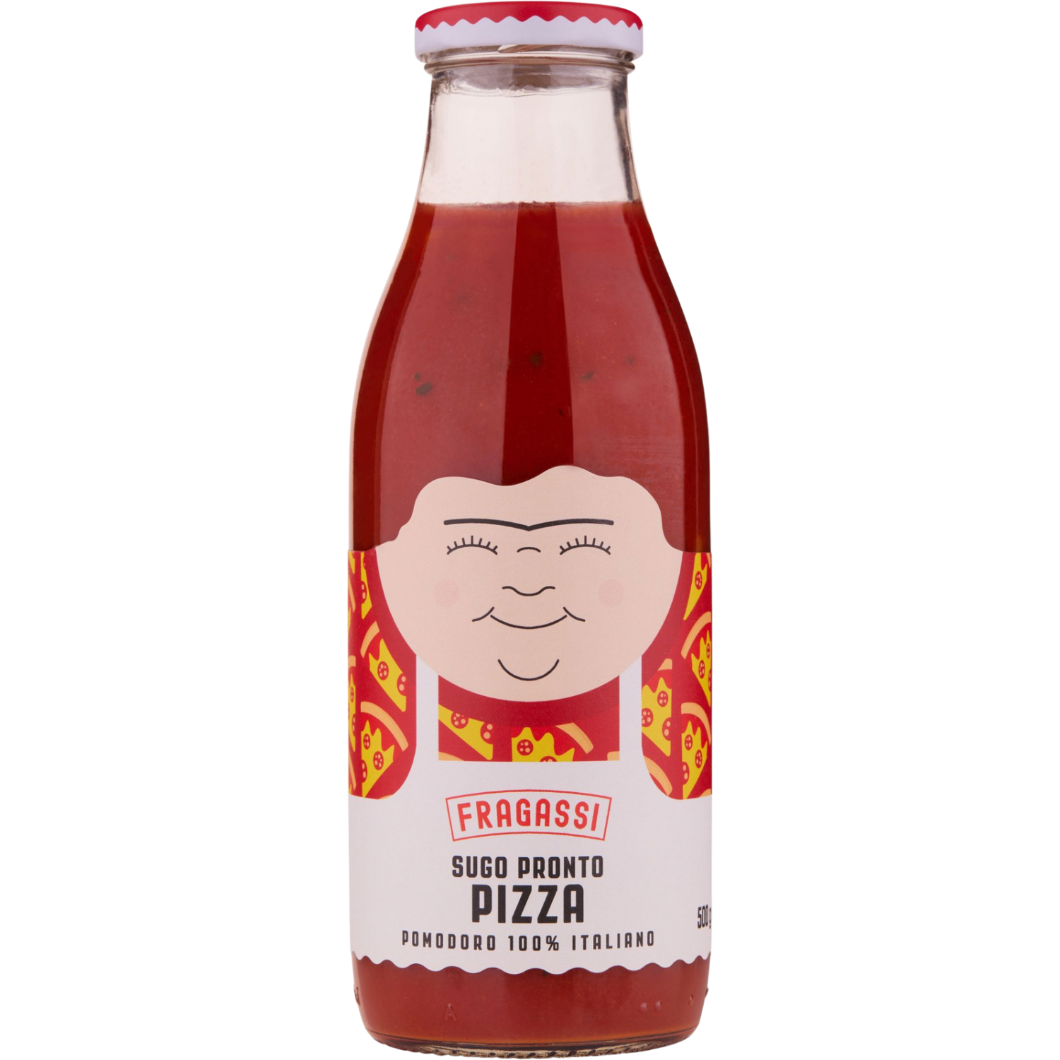 Der Sugo Pronto Pizza ist die ideale Basis für eine hausgemachte Pizza.