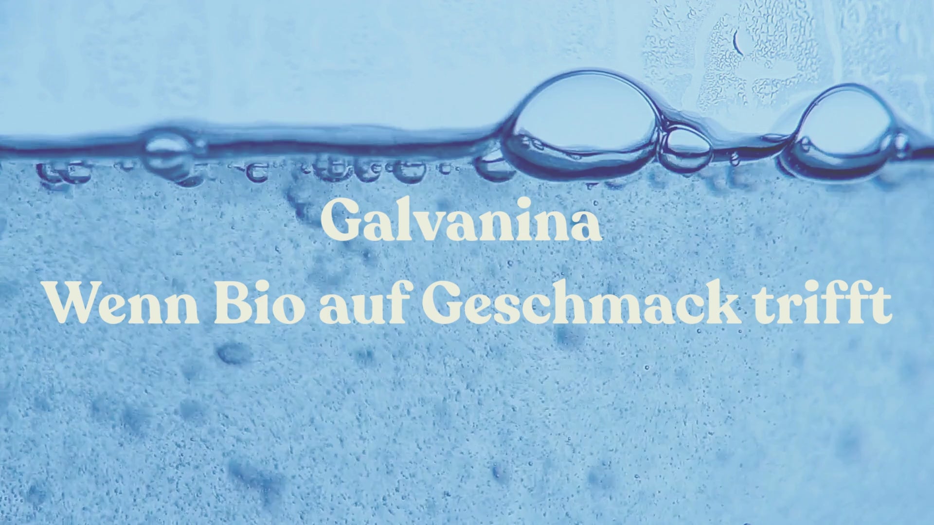 Video laden: Kurzes Präsentations-Video über die verschiedenen Limonaden von Galvanina.